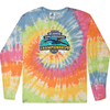 Tie Dyed Long Sleeve- 2025 Allan Nelson Delmarva Swim Association Championships