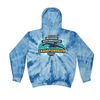 Tie Dyed Hoodie - 2025 Allan Nelson Delmarva Swim Association Championships
