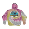 Tie Dyed Hoodie - 2025 Allan Nelson Delmarva Swim Association Championships