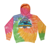 Tie Dyed Hoodie - 2025 Allan Nelson Delmarva Swim Association Championships