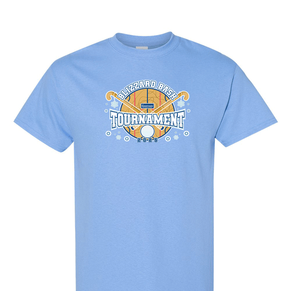 Solid Short Sleeve T-shirt -2025 Blizzard Bash Tournament