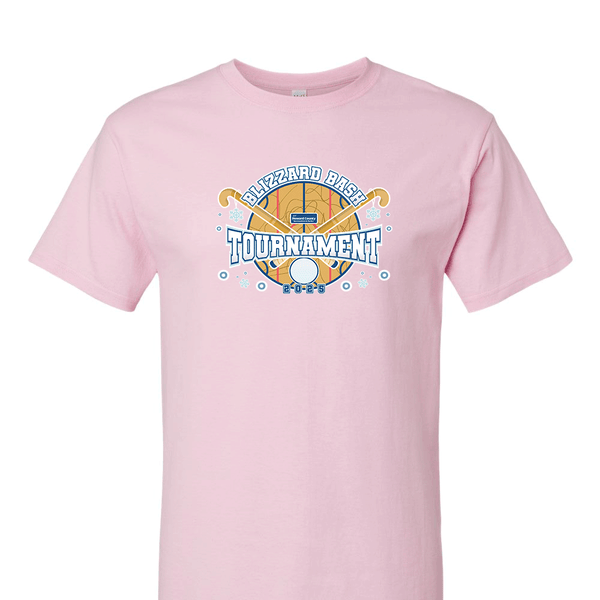 Solid Short Sleeve T-shirt -2025 Blizzard Bash Tournament