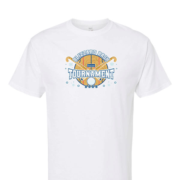 Solid Short Sleeve T-shirt -2025 Blizzard Bash Tournament