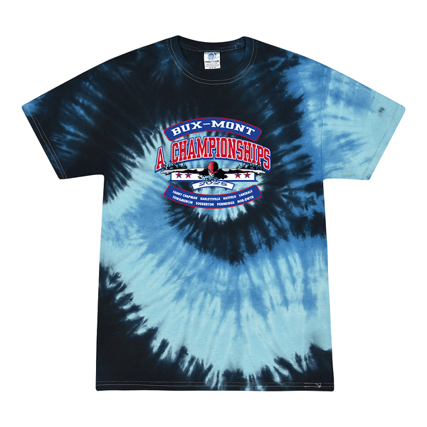 Tie Dyed T-shirt - 2025 Bux-Mont A-Championships