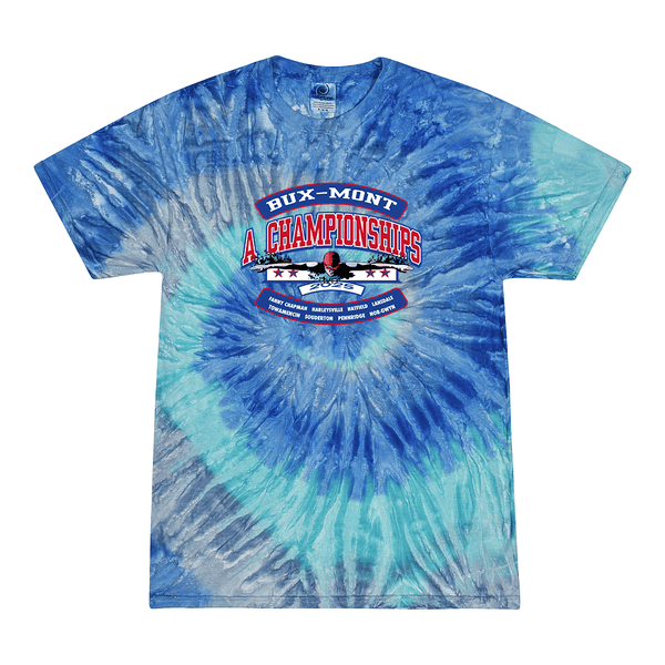 Tie Dyed T-shirt - 2025 Bux-Mont A-Championships