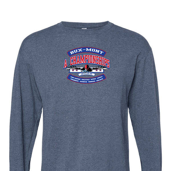 Solid Long Sleeve T-shirt - 2025 Bux-Mont A-Championships