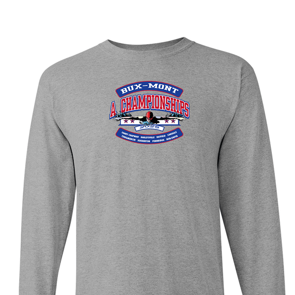 Solid Long Sleeve T-shirt - 2025 Bux-Mont A-Championships