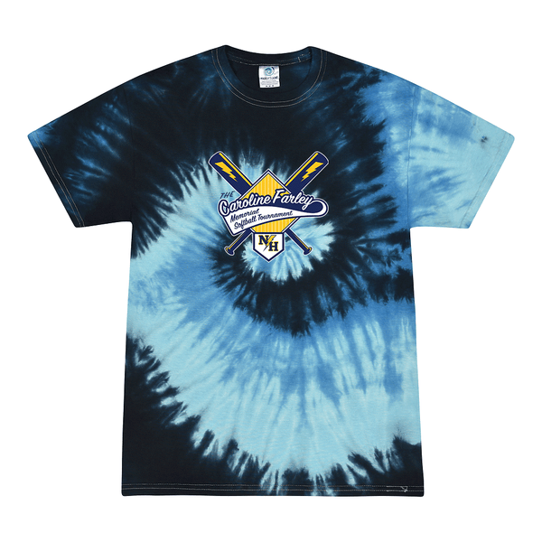 Tie Dyed T-shirt - Caroline Farley Memorial Softball Tournament 2025