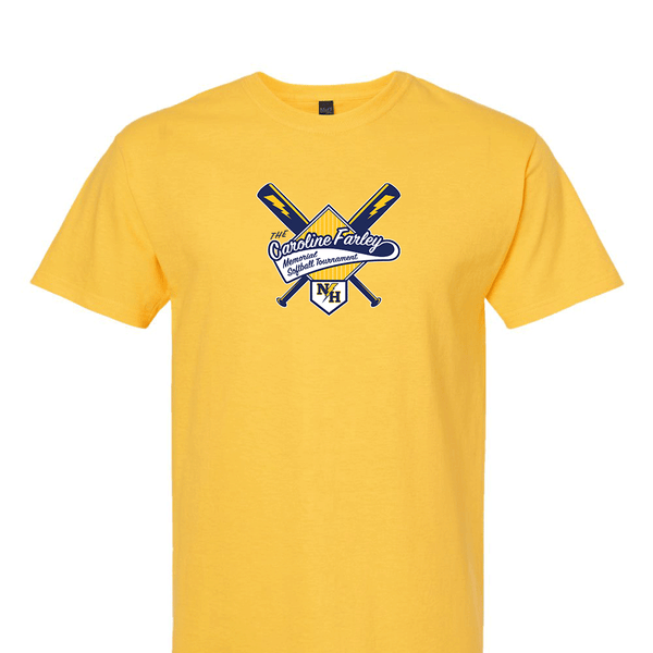 Solid T-shirt - Caroline Farley Memorial Softball Tournament 2025
