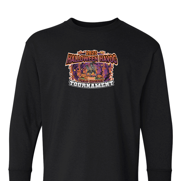Solid Long Sleeve T-shirt - 2025 Howard County Halloween Havoc FH Tournament