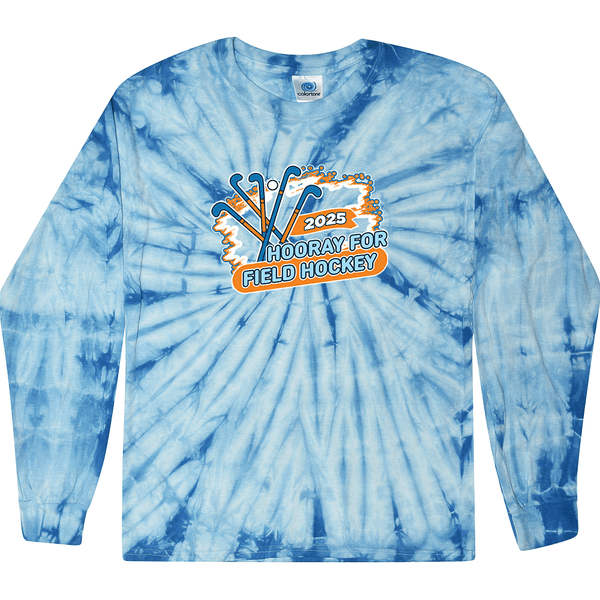 Tie Dyed Long Sleeve- 2025 Hooray For Field Hockey