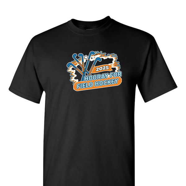 Solid Short Sleeve T-shirt - 2025 Hooray for Field Hockey