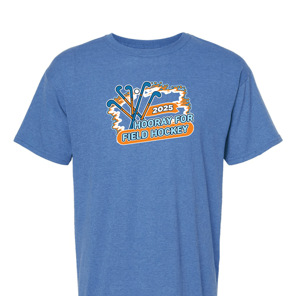 Solid Short Sleeve T-shirt - 2025 Hooray for Field Hockey