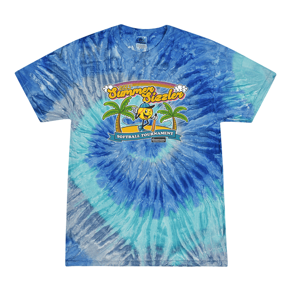Tie Dyed T-shirt - 2025 Howard County Summer Sizzler