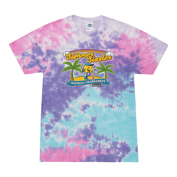 Tie Dyed T-shirt - 2025 Howard County Summer Sizzler