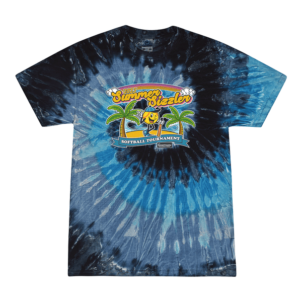 Tie Dyed T-shirt - 2025 Howard County Summer Sizzler