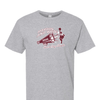 Solid Short Sleeve T-shirt - 2025 Maroon & White Cheer