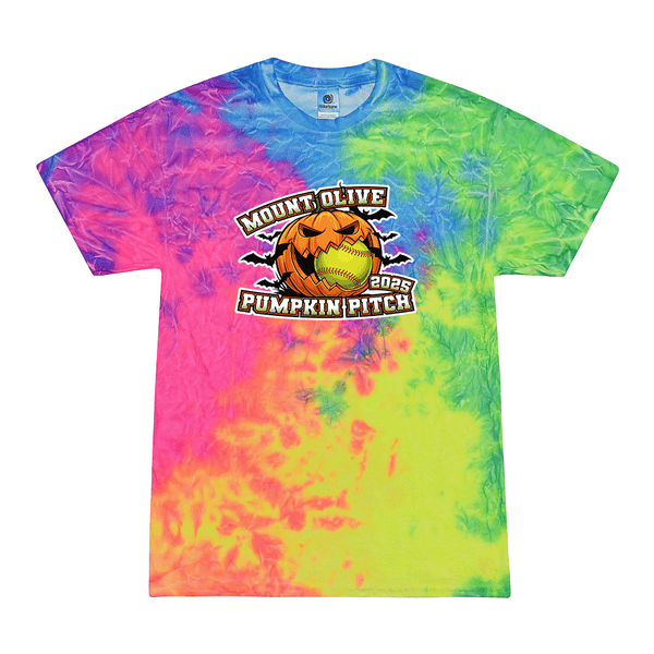 Tie Dyed T-shirt - Mount Olive Pumpkin Pitch 2025