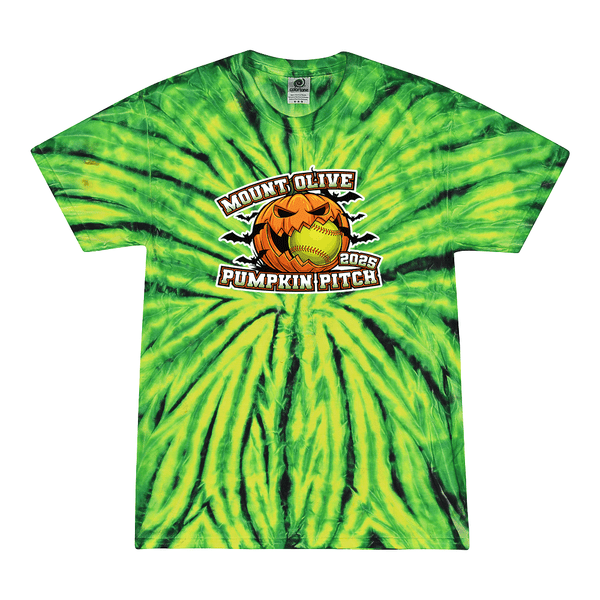 Tie Dyed T-shirt - Mount Olive Pumpkin Pitch 2025