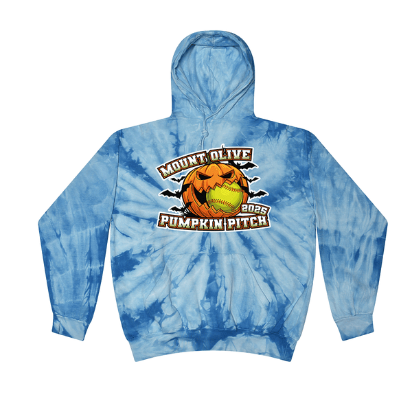 Tie Dyed Hoodie - Mount Olive Pumpkin Pitch 2025