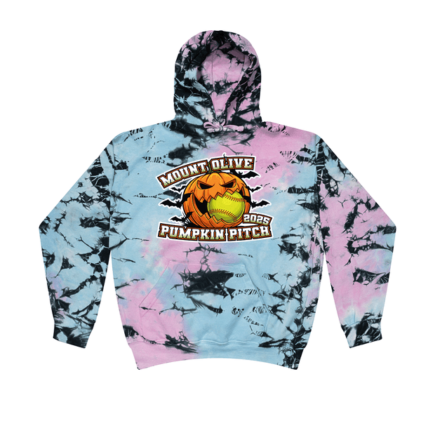 Tie Dyed Hoodie - Mount Olive Pumpkin Pitch 2025