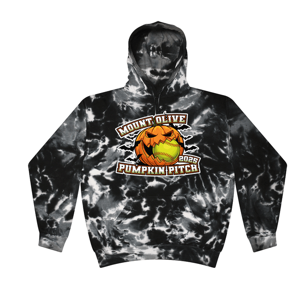 Tie Dyed Hoodie - Mount Olive Pumpkin Pitch 2025