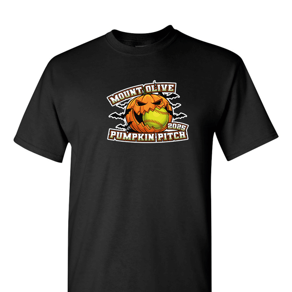 Solid Short Sleeve T-shirt - Mount Olive Pumpkin Pitch 2025