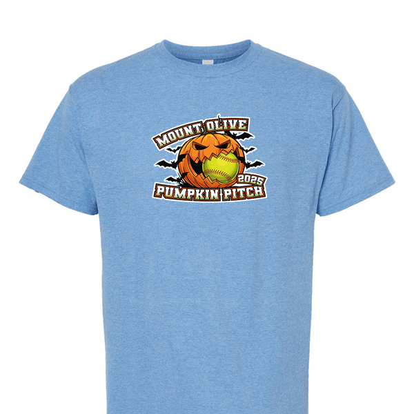 Solid Short Sleeve T-shirt - Mount Olive Pumpkin Pitch 2025