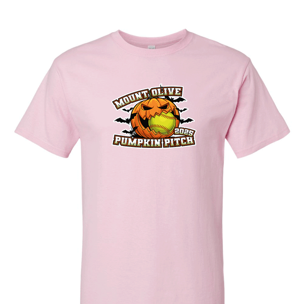 Solid Short Sleeve T-shirt - Mount Olive Pumpkin Pitch 2025