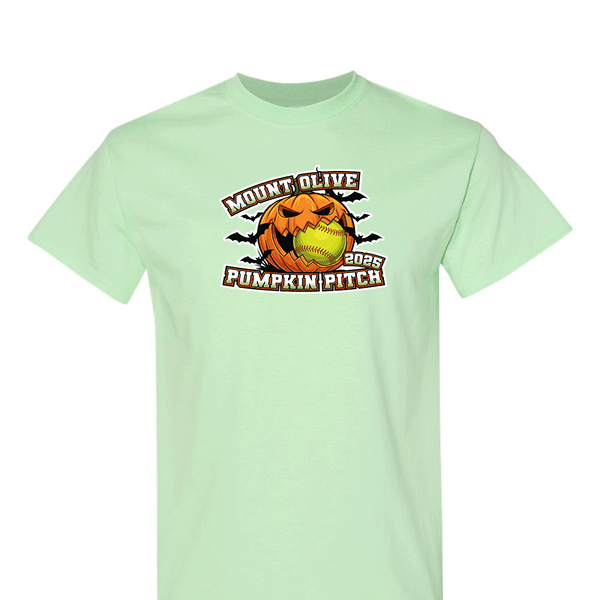 Solid Short Sleeve T-shirt - Mount Olive Pumpkin Pitch 2025
