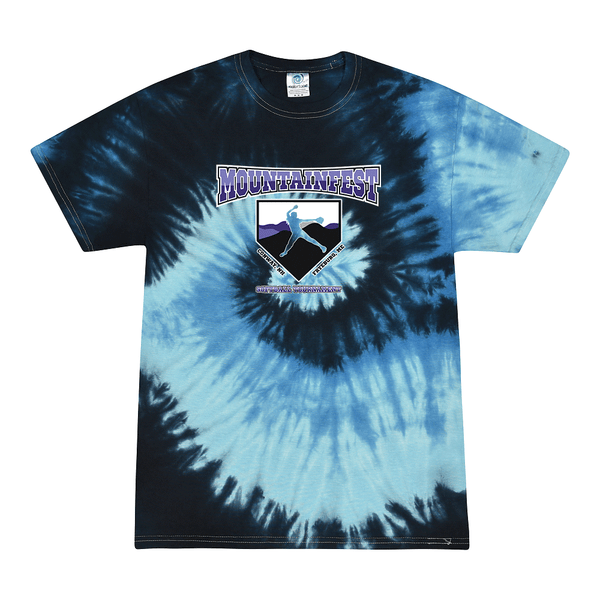 Tie Dyed T-shirt - 2025 Mountainfest Softball Tournament