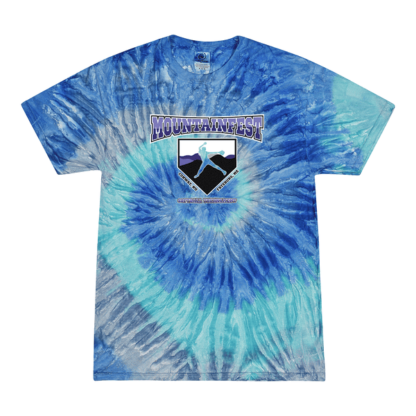 Tie Dyed T-shirt - 2025 Mountainfest Softball Tournament