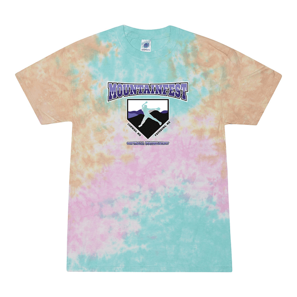 Tie Dyed T-shirt - 2025 Mountainfest Softball Tournament