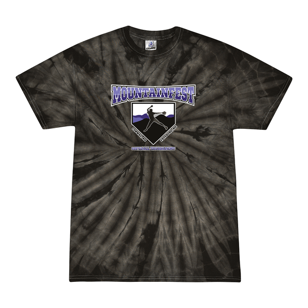 Tie Dyed T-shirt - 2025 Mountainfest Softball Tournament