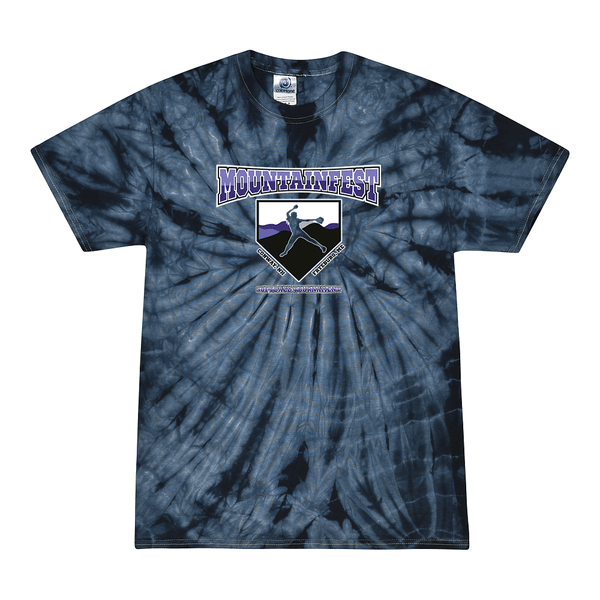 Tie Dyed T-shirt - 2025 Mountainfest Softball Tournament