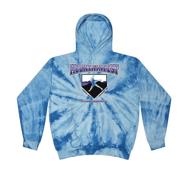 Tie Dyed Hoodie - 2025 Mountainfest Softball Tournament