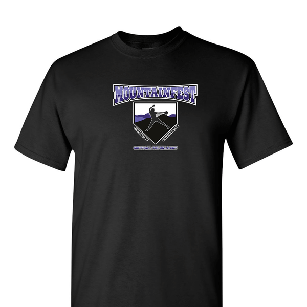 Solid Short Sleeve T-shirt - 2025 Mountainfest Softball Tournament