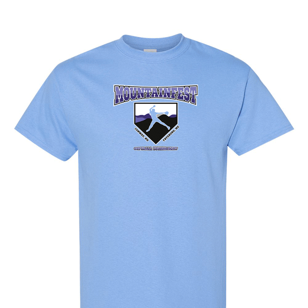 Solid Short Sleeve T-shirt - 2025 Mountainfest Softball Tournament