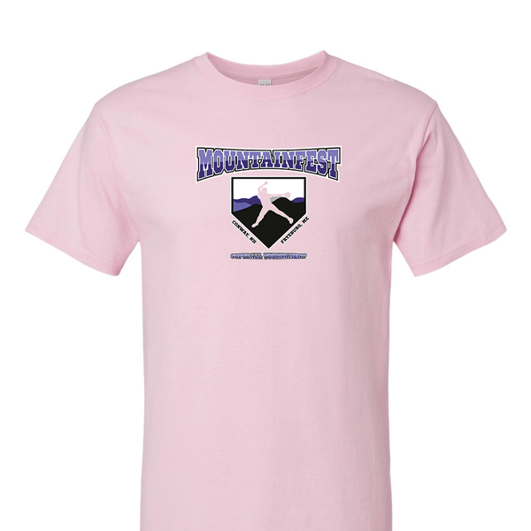 Solid Short Sleeve T-shirt - 2025 Mountainfest Softball Tournament