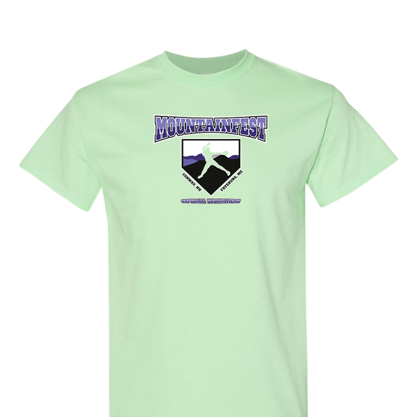 Solid Short Sleeve T-shirt - 2025 Mountainfest Softball Tournament