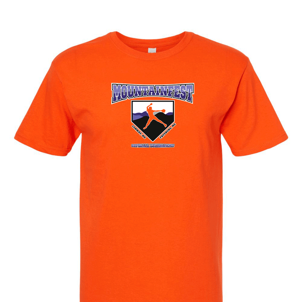 Solid Short Sleeve T-shirt - 2025 Mountainfest Softball Tournament