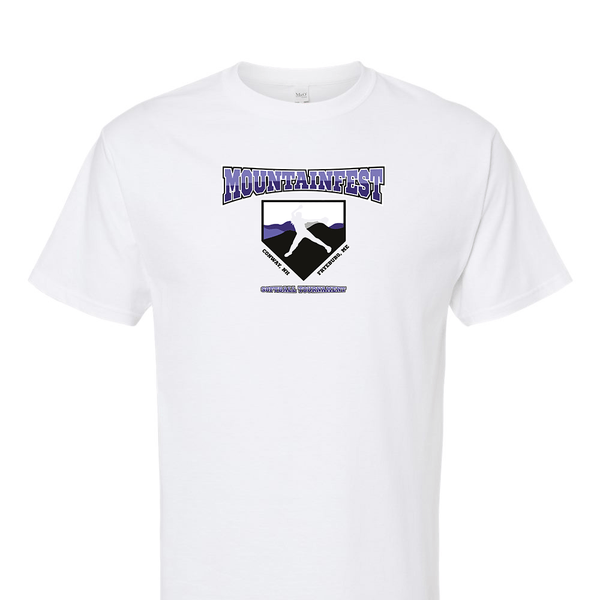 Solid Short Sleeve T-shirt - 2025 Mountainfest Softball Tournament