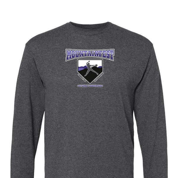 Solid Long Sleeve T-shirt - 2025 Mountainfest Softball Tournament