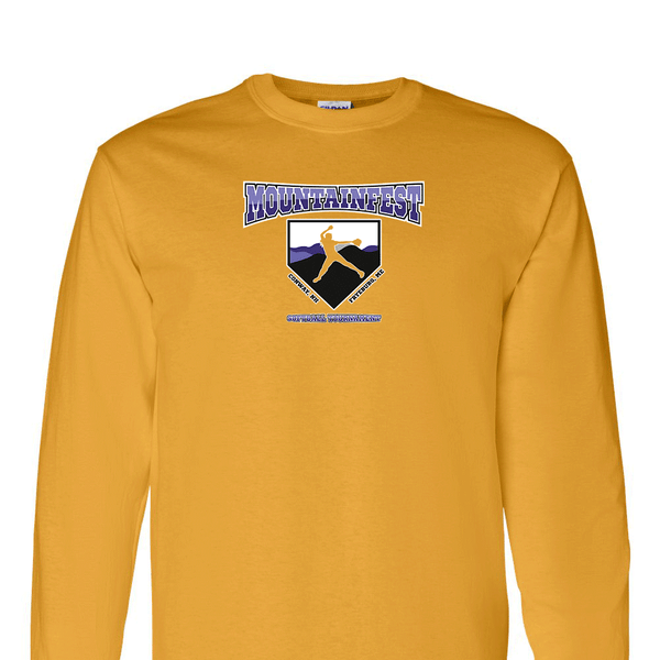 Solid Long Sleeve T-shirt - 2025 Mountainfest Softball Tournament