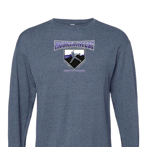 Solid Long Sleeve T-shirt - 2025 Mountainfest Softball Tournament