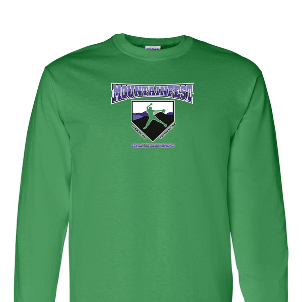 Solid Long Sleeve T-shirt - 2025 Mountainfest Softball Tournament