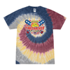 Tie Dyed t-shirt - 2025 New Hampshire Firecracker Softball Tournament