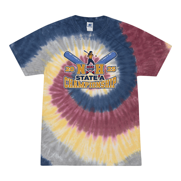 Tie Dyed t-shirt - 2025 New Hampshire State A Championship Softball Tournament