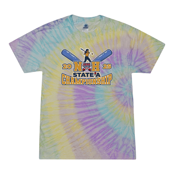 Tie Dyed t-shirt - 2025 New Hampshire State A Championship Softball Tournament
