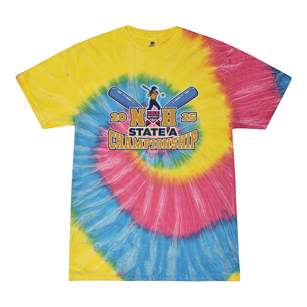Tie Dyed t-shirt - 2025 New Hampshire State A Championship Softball Tournament